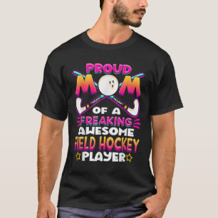 T-shirt Maman de hockey sur gazon Joueuse de hockey sur ga
