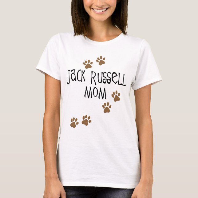T-shirt Maman de Jack Russell (Devant)