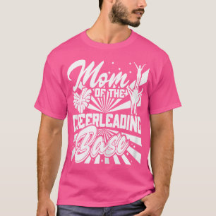 T-shirt Maman de la base de cheerleading Cheerleader