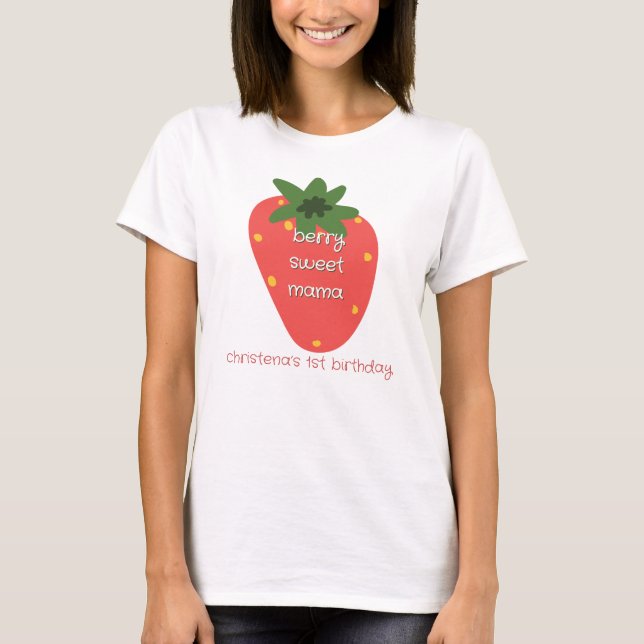 T-shirt Maman de la Douce aux Baies (Devant)