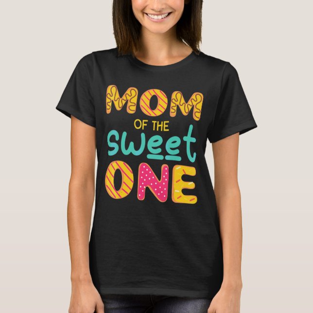 T-shirt Maman de la douce fête des mères (Devant)