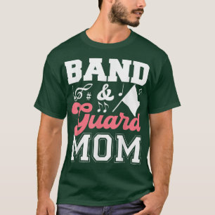 T-shirt Maman de la fanfare et de la garde des deux