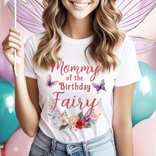 T-shirt Maman de la Fée d'Anniversaire Fête des Parents
