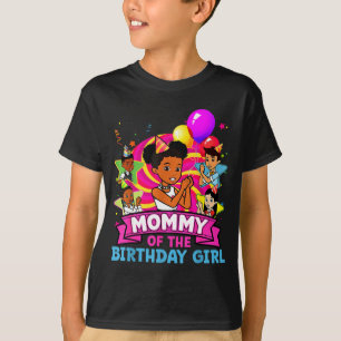 T-shirt Maman de la fille d'anniversaire Gracie Nk Poupée 