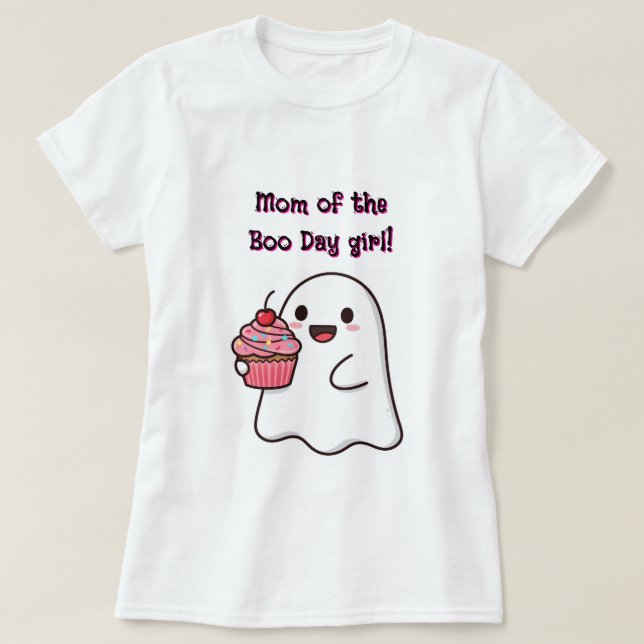 T-shirt Maman de la fille du Boo (Design devant)