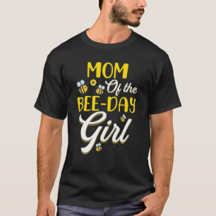 T-shirt Maman De La Fille Fête Des Abeilles Famille Corres