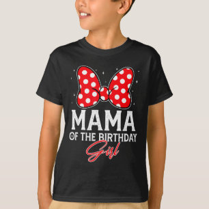T-shirt Maman de la fille qui fête son anniversaire joli n