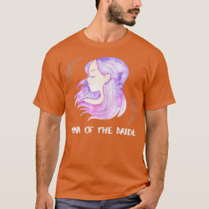T-shirt Maman de la mariée femme