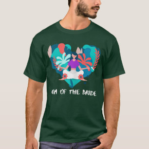 T-shirt Maman de la mariée Yoga Maman Femme