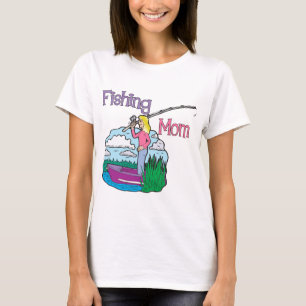 T-shirt Maman de la pêche