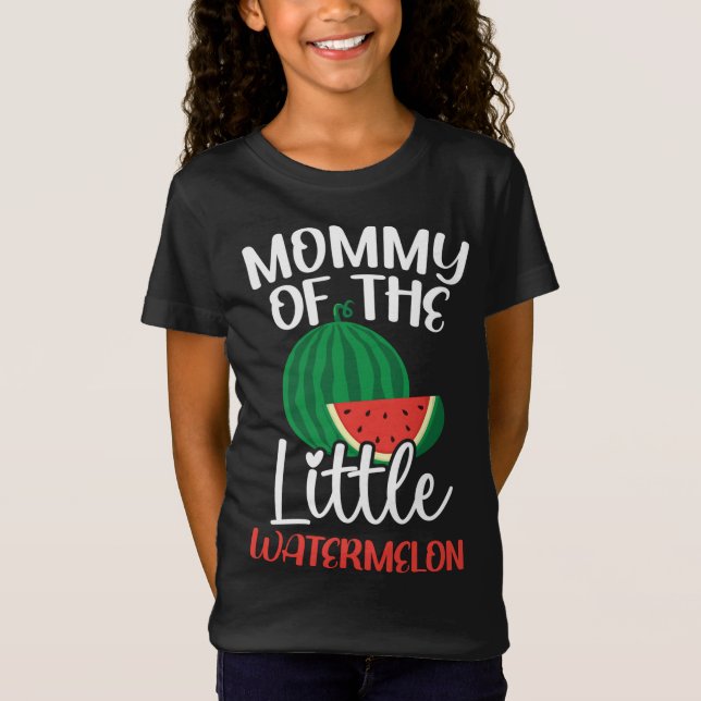 T-Shirt Maman De La Petite Pastèque Faire-part Bébé F (Devant)