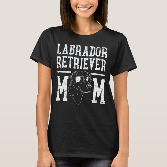 T-shirt Maman de Labrador Retriever (Devant)