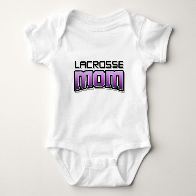 T-shirt MAMAN de lacrosse (Devant)
