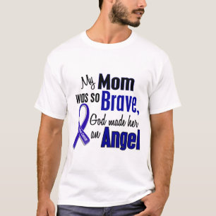 T-shirt Maman de l'ANGE 1 de cancer du colon