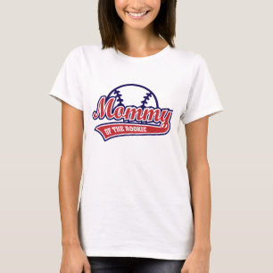 T-shirt maman de l'année 1er anniversaire baseball