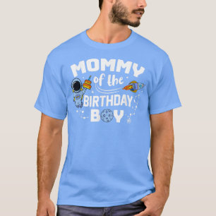 T-shirt Maman De L'Anniversaire Astronaut Garçon Funny Spa