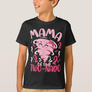T-shirt Maman de l'anniversaire de 2 ans sur le thème de l
