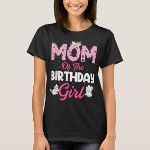 T-shirt Maman de l'anniversaire fille chemise Amoureux des