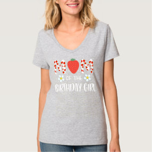 T-shirt Maman De L'Anniversaire Fille Premier anniversaire