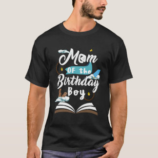 T-shirt Maman De L'Anniversaire Thème Garçon Atlantis Fami