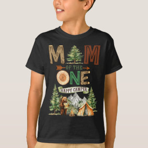 T-shirt Maman de l'unique campeur heureux 1er anniversaire