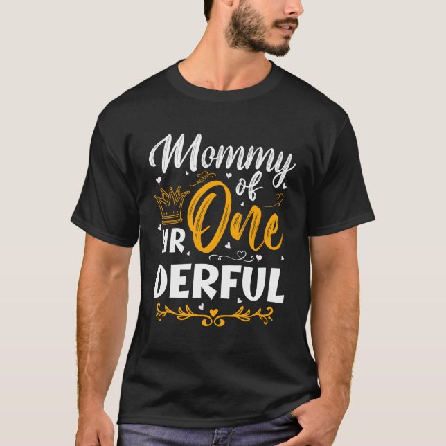 T-shirt Maman De M. One Derful 1E Py Premier Un Derful (Devant)