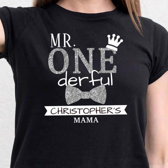 T-shirt Maman De M. ONEderful | Parents 1er anniversaire (Créateur téléchargé)