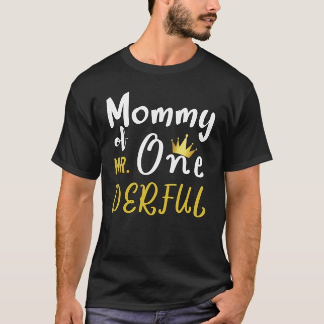 T-shirt Maman de M. Onederful Premier Derful Correspondanc (Devant)