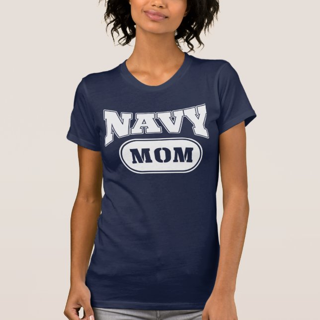 T-shirt Maman de marine (Devant)