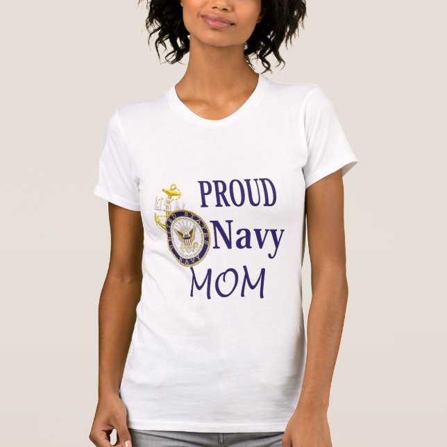 T-shirt Maman de marine (Devant)