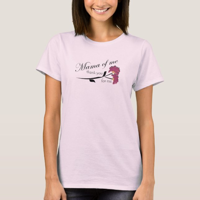 T-shirt Maman de moi Merci (Devant)