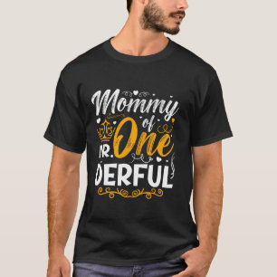 T-shirt Maman de Mr One Derful Party Correspondance Famill