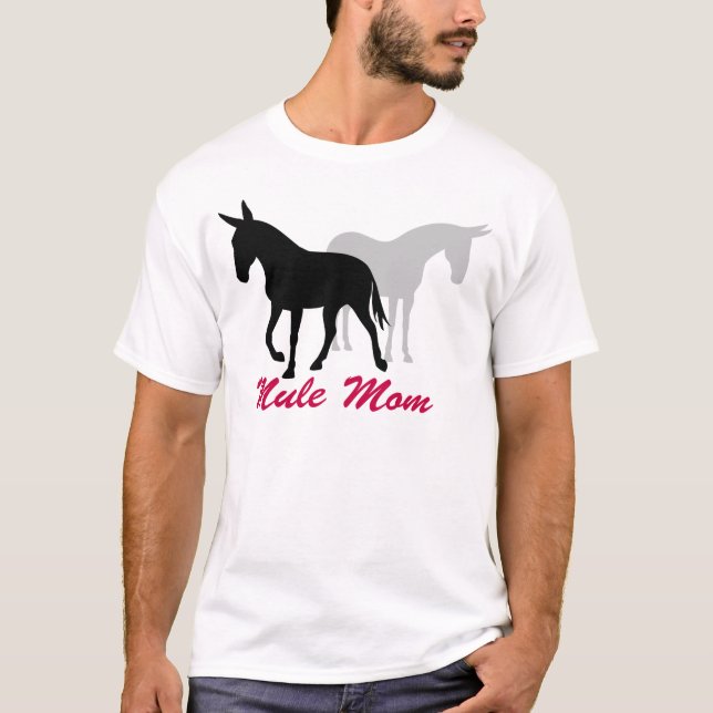 T-shirt Maman de mule de Gaited (Devant)
