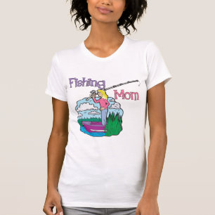 T-shirt Maman de pêche