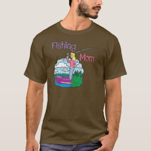 T-shirt Maman de pêche