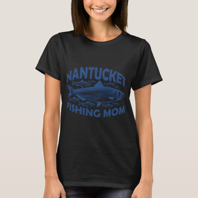 T-shirt Maman de pêche de la rivière Rouge (Devant)