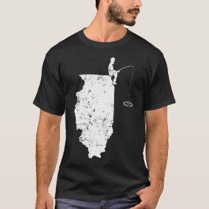 T-shirt Maman de pêche IL Papa de pêche Pêche au bass Catf