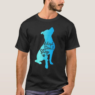 T-shirt maman de pitbull adoptez, pas d'achat Pitb
