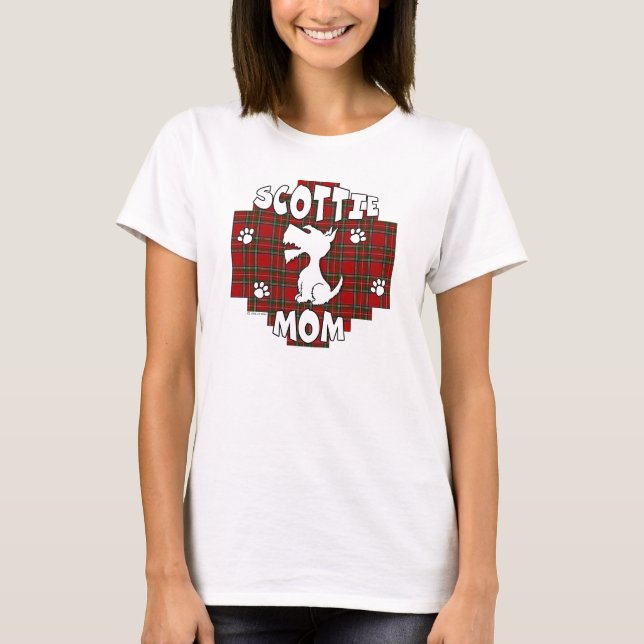 T-shirt Maman de Scottie (Devant)