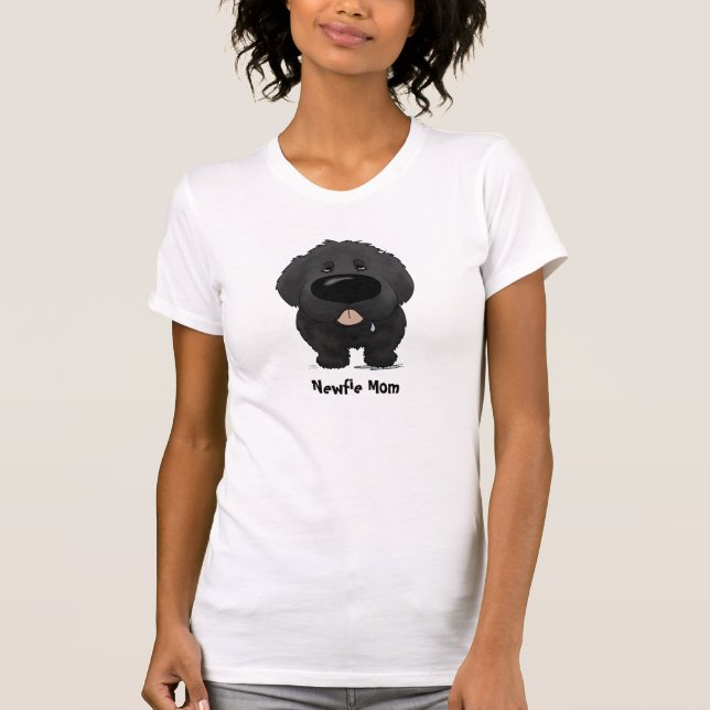 T-shirt Maman de Terre-Neuve (Devant)