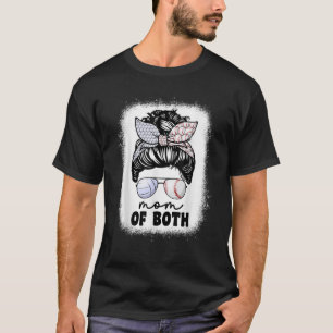 T-shirt Maman De Volley-Ball Et De Baseball Maman De Femme