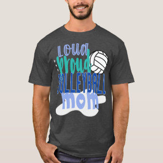 T-shirt Maman de volley-ball très fière