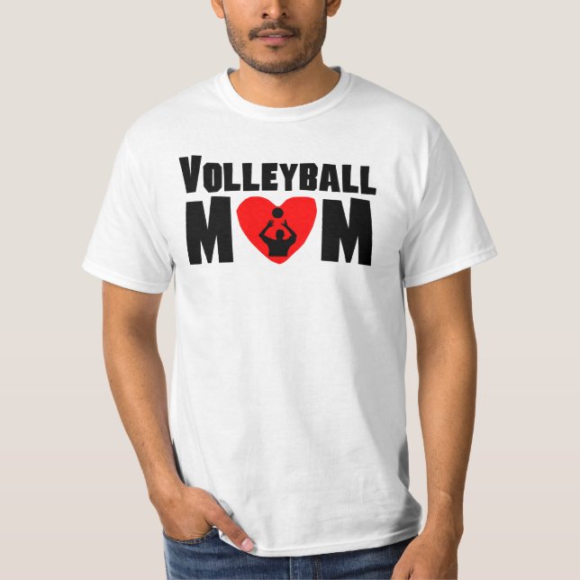 T-shirt Maman de volleyball (Devant)