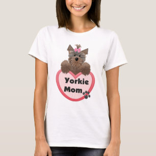 T-shirt Maman de Yorkie