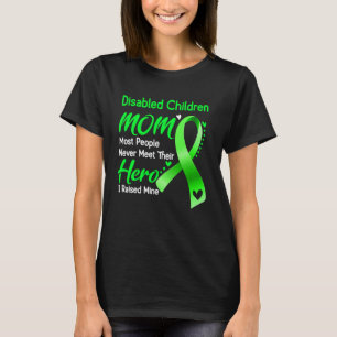 T-shirt Maman d'enfants handicapés j'ai élevé les miens pu