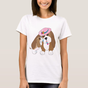 T-shirt Maman d'entretien de basset