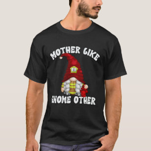T-shirt Maman Des Pompiers Dit Pour Les Femmes Avec De Mig