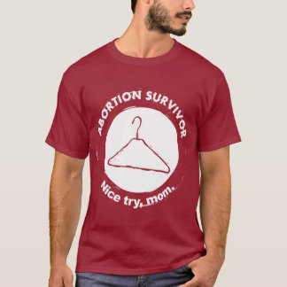 T-shirt Maman d'essai de survivant d'avortement Nice