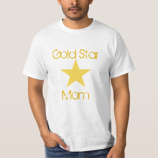 T-shirt Maman d'étoile d'or (Devant)