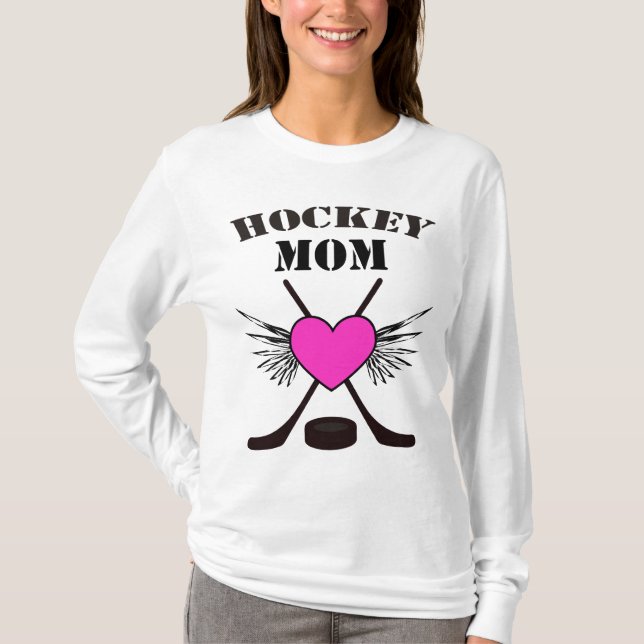 T-shirt Maman d'hockey (Devant)
